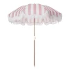 Beach Umbrella Pink Stripe>Daylesford Organic Store
