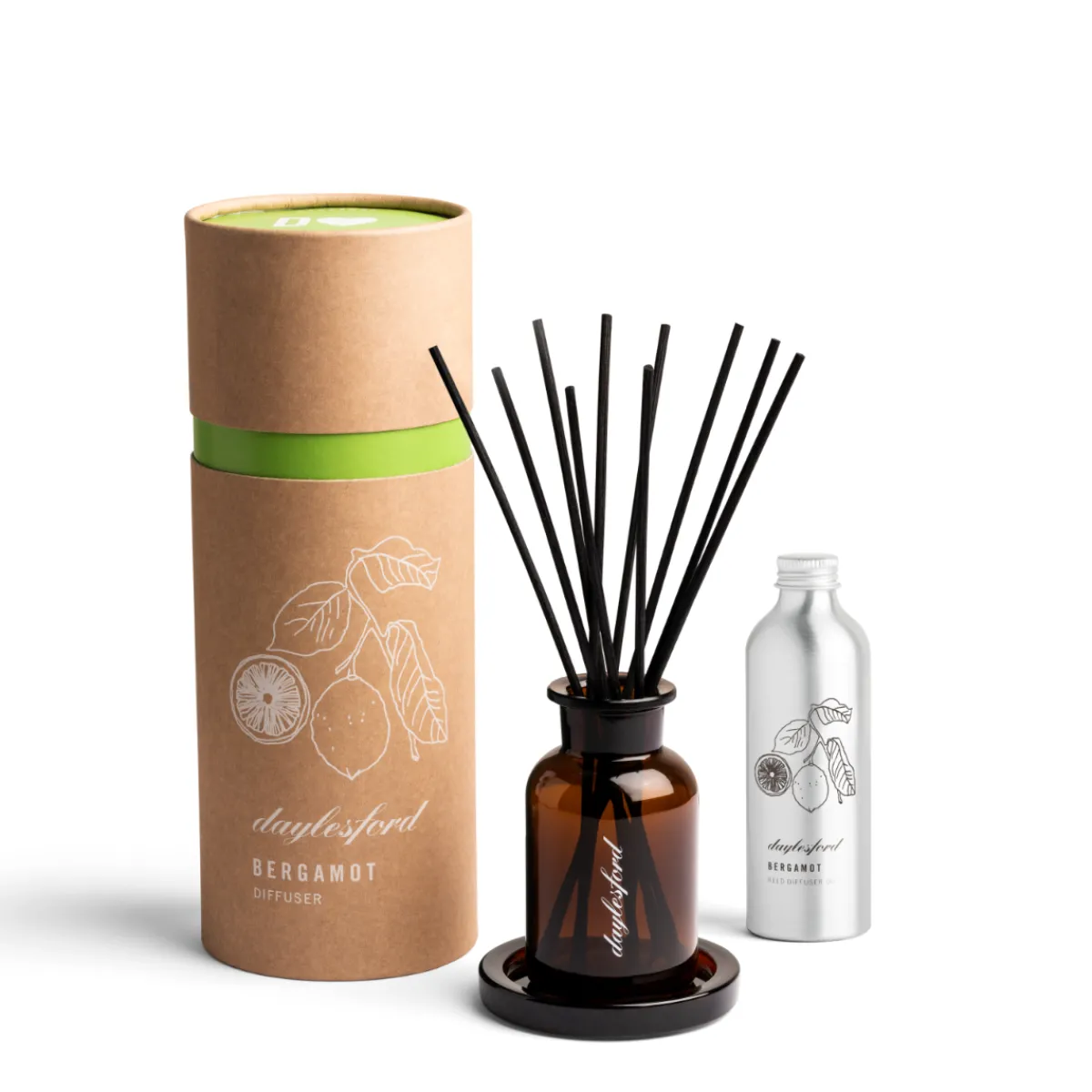 Bergamot Diffuser Gift Set>Daylesford Organic Cheap