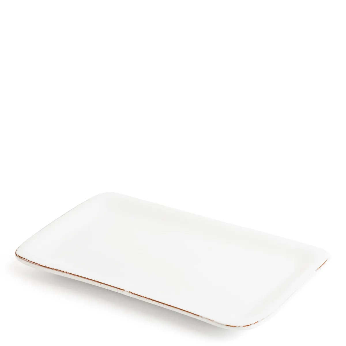Campagna Rectangle Platter White>Daylesford Organic Clearance