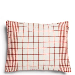 Checkmate Cushion Fox Red>Daylesford Organic Shop