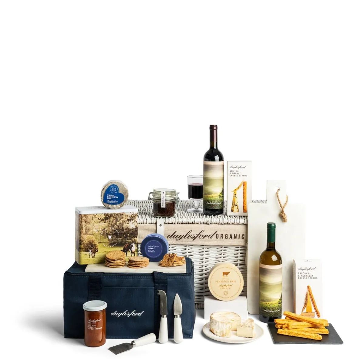 Cheese & Wine Hamper>Daylesford Organic Cheap