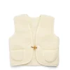 Childrens Gilet Natural Wool>Daylesford Organic Online