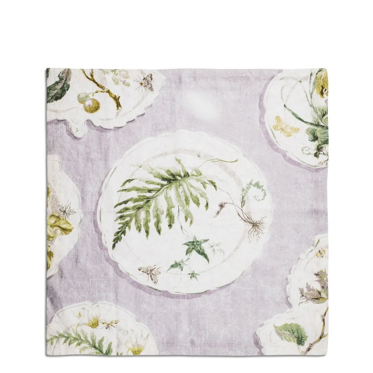 Daylesford x Colefax Quince Garden Napkin in Lilac With Fern>Daylesford Organic Cheap