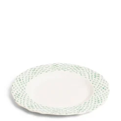 Dot Dinner Plate Green>Daylesford Organic New