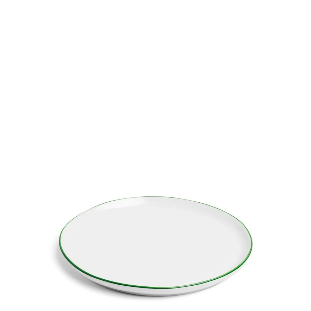 Edge Breakfast Plate Dark Green>Daylesford Organic New