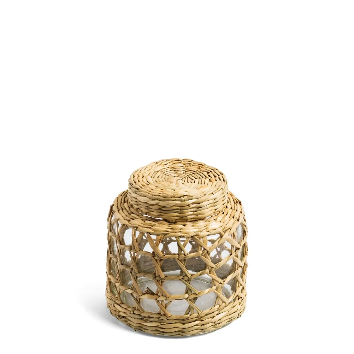 Glass Pot with Weave Small>Daylesford Organic Cheap