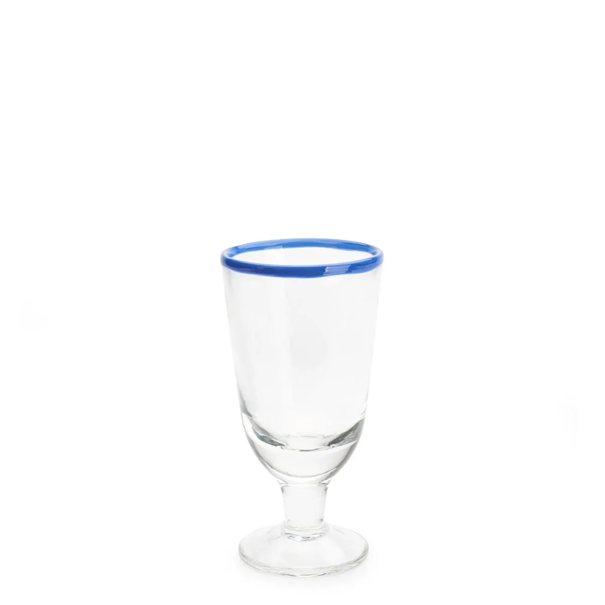 Ledbury Wine Glass Blue Tipped>Daylesford Organic New