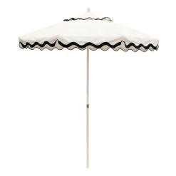 Market Umbrella White Scallop>Daylesford Organic Best Sale