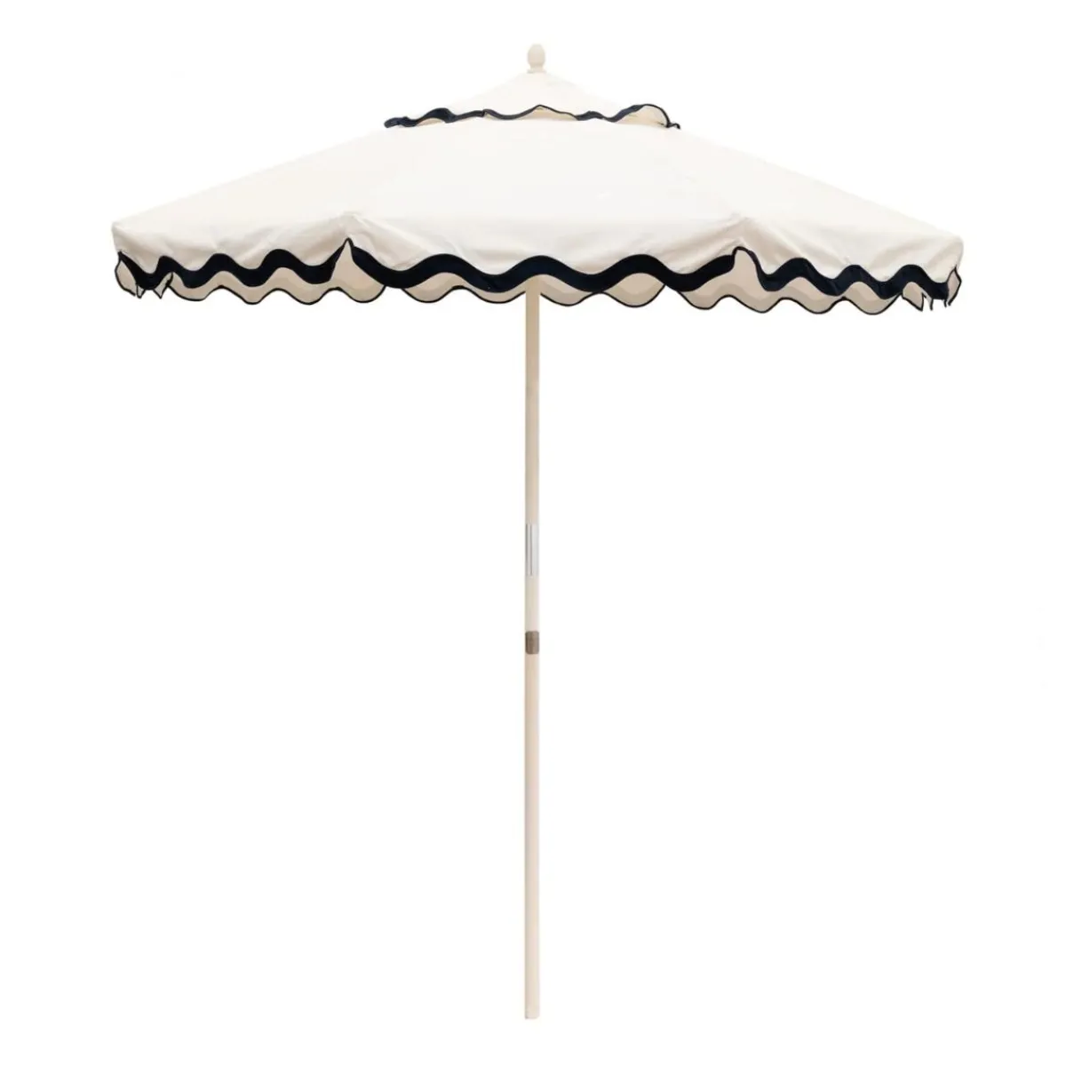 Market Umbrella White Scallop>Daylesford Organic Best Sale
