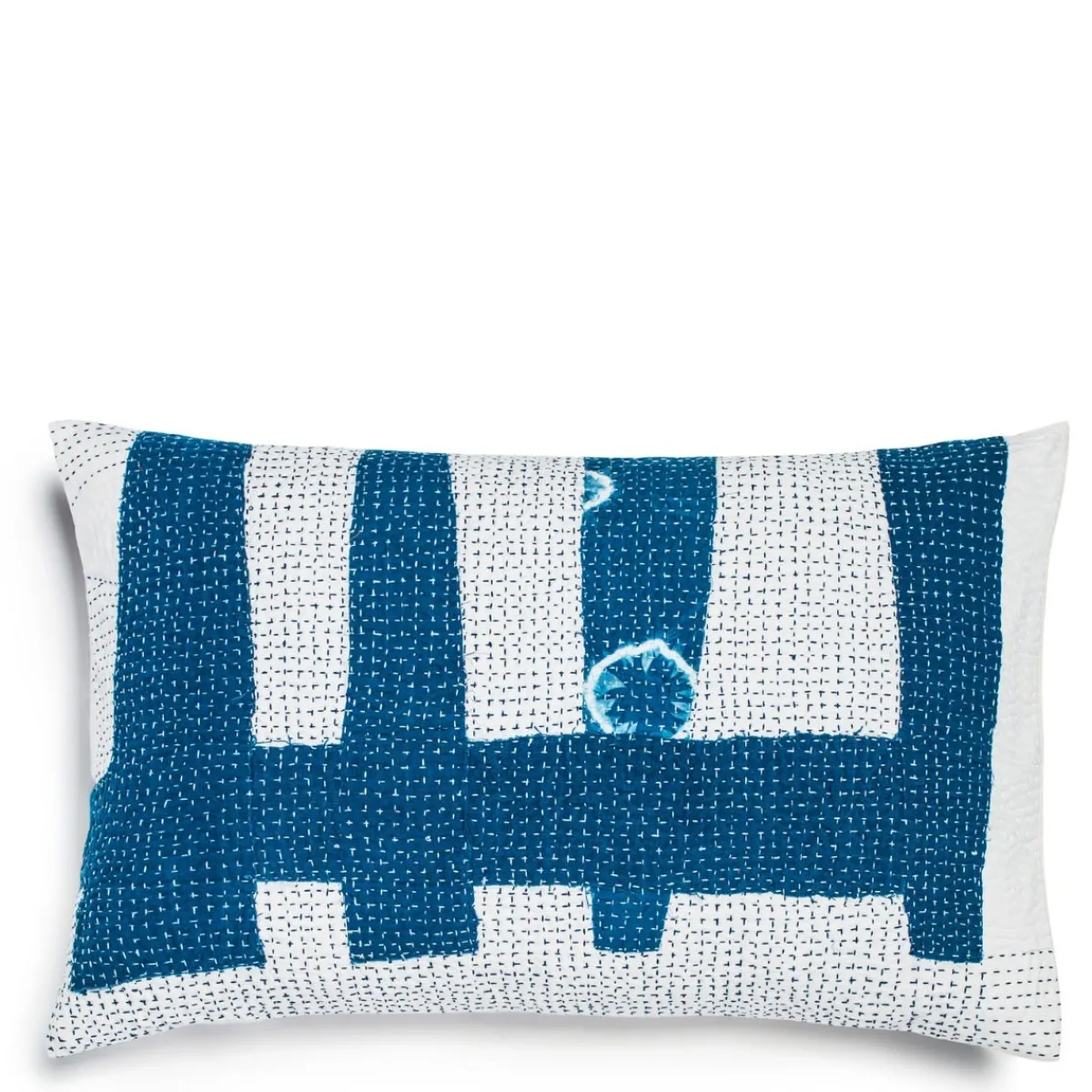 Nila Fragment Kantha Cushion Rectangle>Daylesford Organic Online