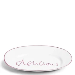 Oddington Delicious Platter Oval Lilac Ceramic>Daylesford Organic Best Sale
