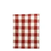 Portobello Gingham Tea Towel Red>Daylesford Organic Shop