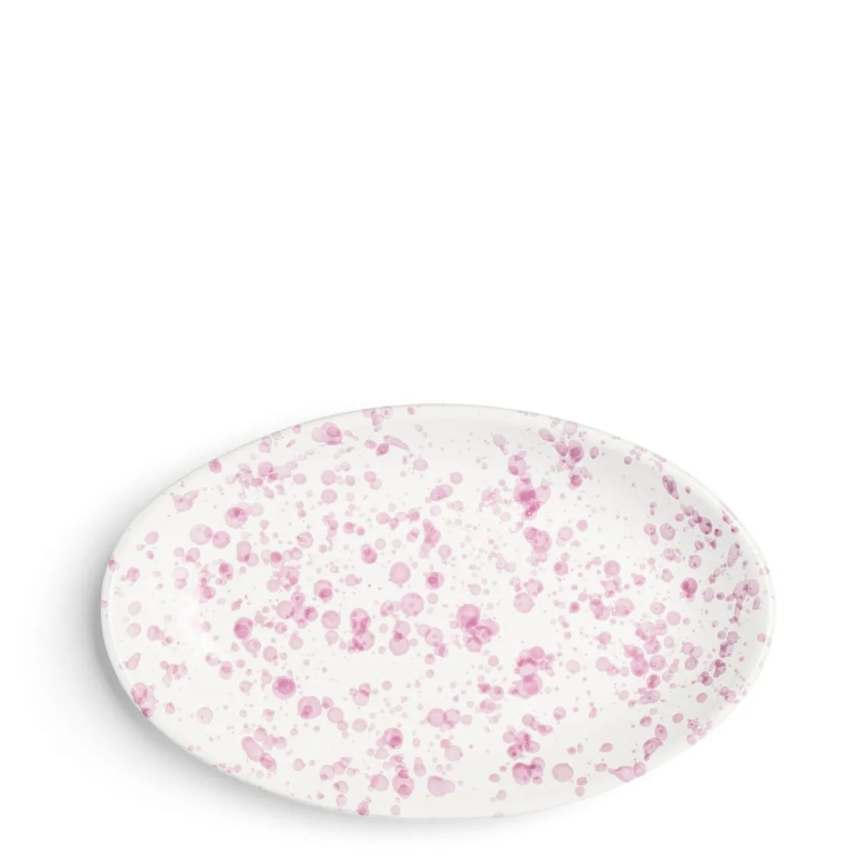 Solstice Splatter Oval Dish Lilac Ceramic>Daylesford Organic Outlet