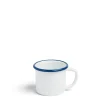 White & Blue Enamel Mug>Daylesford Organic Flash Sale